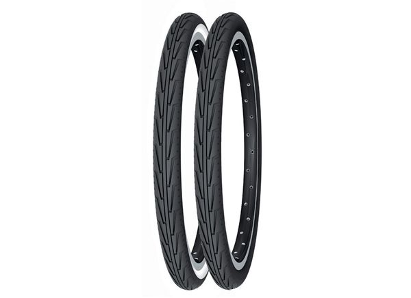 CUBIERTA MICHELIN DIABOLO CICY 20X1-3/8 BLANCO/NEGRO
