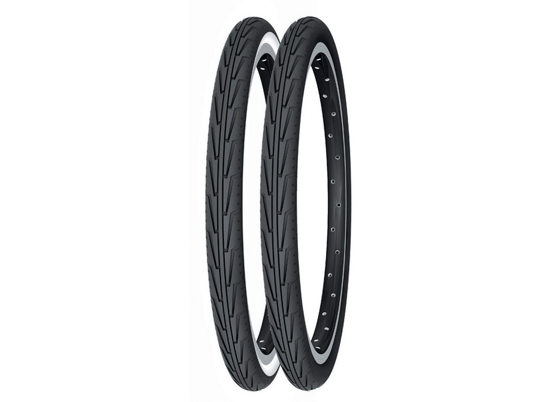CUBIERTA MICHELIN DIABOLO CICY 20X1-3/8 BLANCO/NEGRO
