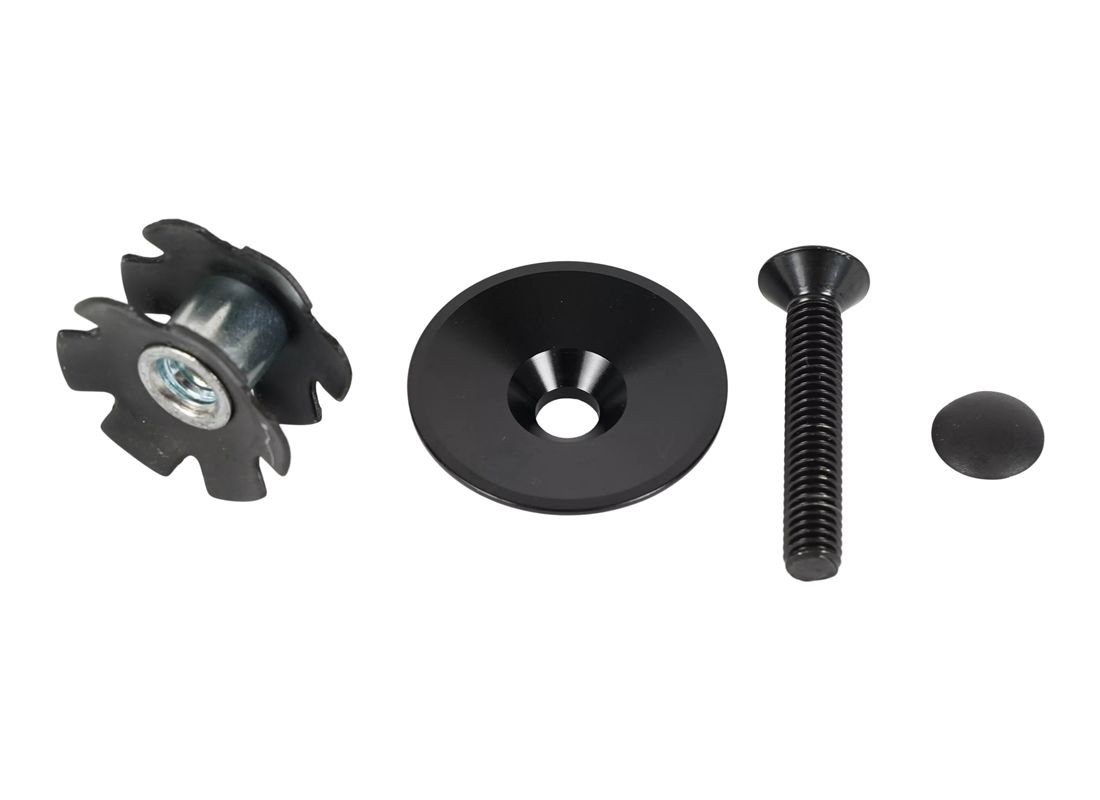TAPON DIRECCION SPECIALIZED NEGRO + ARAÑA AHEAD 1-1/8