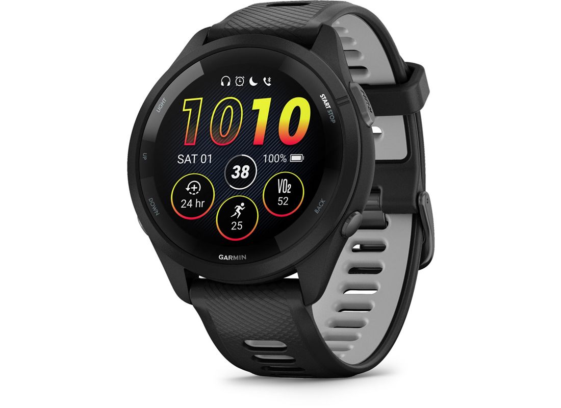 GPS GARMIN FORERUNNER 265 47MM AMOLED NEGRO