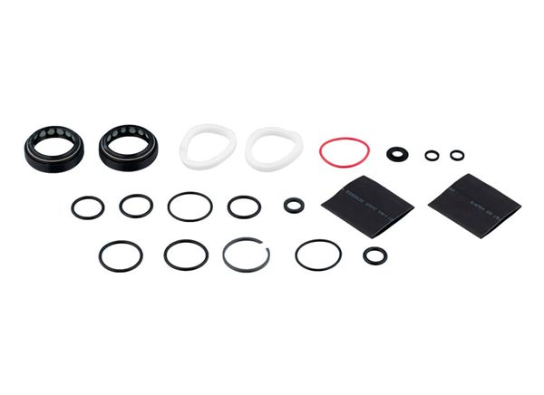 JGO RETENES ROCK SHOX 35MM + MANTENIMIENTO 200H SILVER R/TK