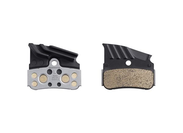 PASTILLAS FRENO SHIMANO E-MTB N04C-MF METAL REFLIJERADAS