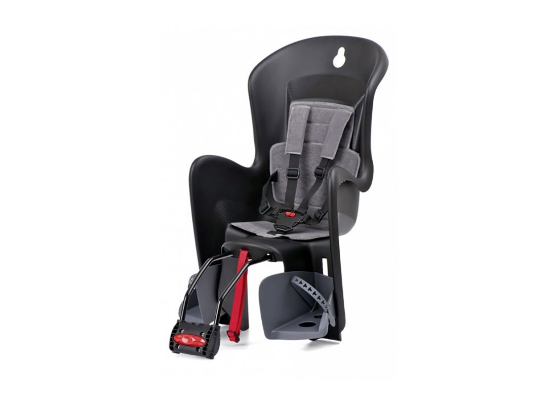 PORTA BEBE POLISPORT BILBY FF AL CUADRO NEGRO/GRIS