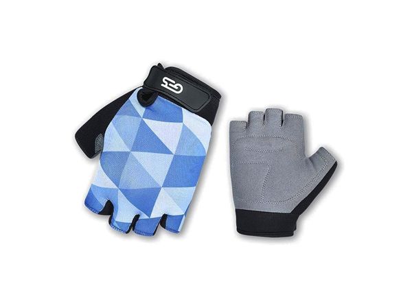 GUANTES GES INFANTIL REBEL AZUL/NEGRO