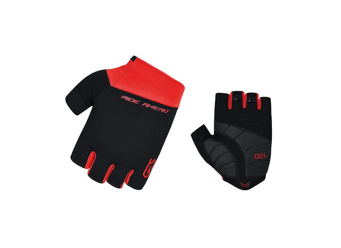 GUANTES GES MASTER NEGRO/ROJO