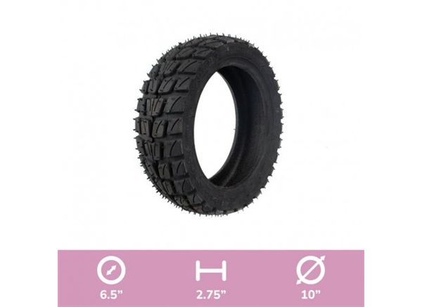 CUBIERTA PATINETE 10X2.75-6.5 XUANCHENG