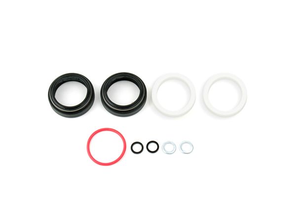 JGO RETENES ROCK SHOX 35MM SIN LABIO ESPONJILLA 5MM