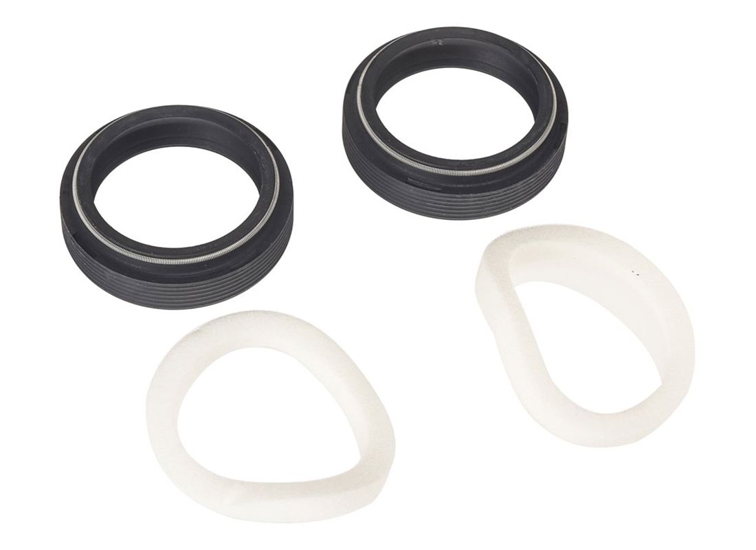 JGO RETENES ROCK SHOX 35MM SIN LABIO ESPONJILLA 5MM