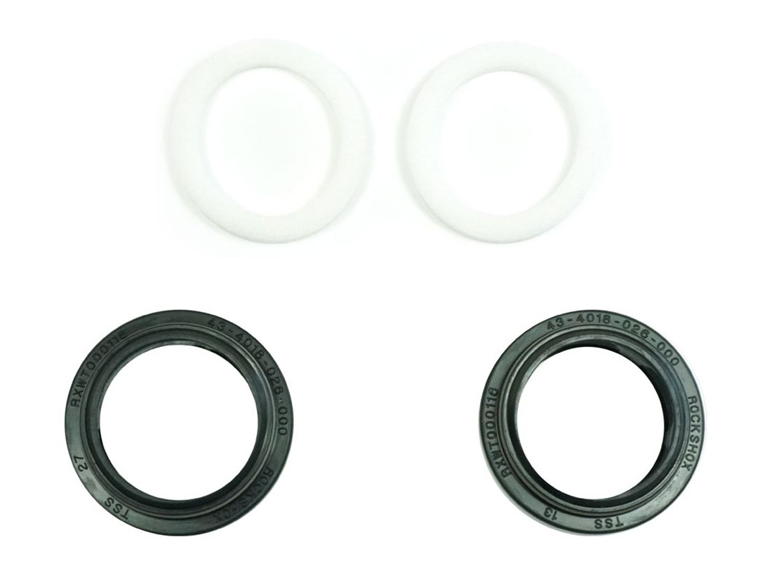 JGO RETENES ROCK SHOX 30MM CON LABIO ESPONJILLA 5MMM