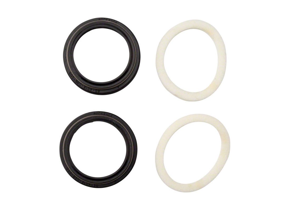 JGO RETENES ROCK SHOX 35MM SIN LABIO ESPONJILLA 5MM