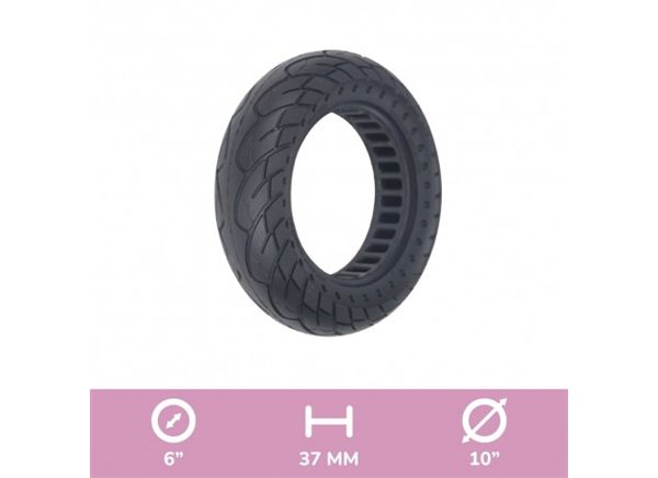 CUBIERTA PATINETE 10X2-6.1" XIAOMI MACIZA NEDOG