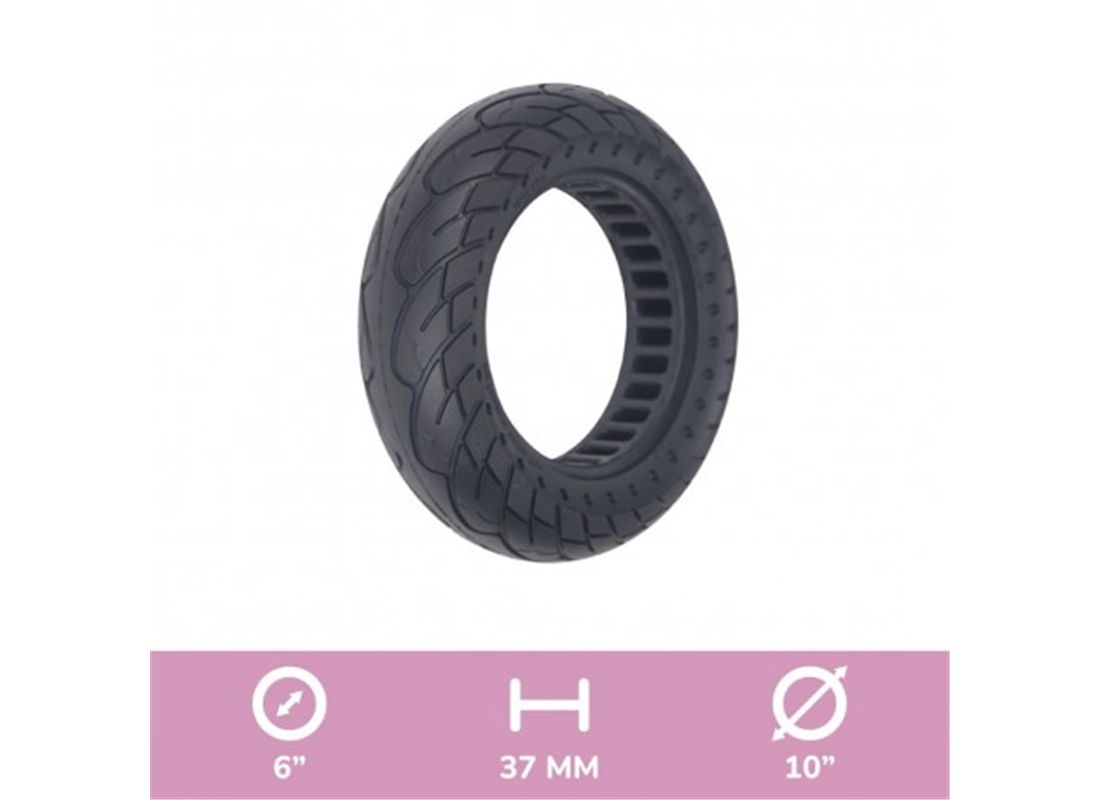 CUBIERTA PATINETE 10X2-6.1" XIAOMI MACIZA NEDOG