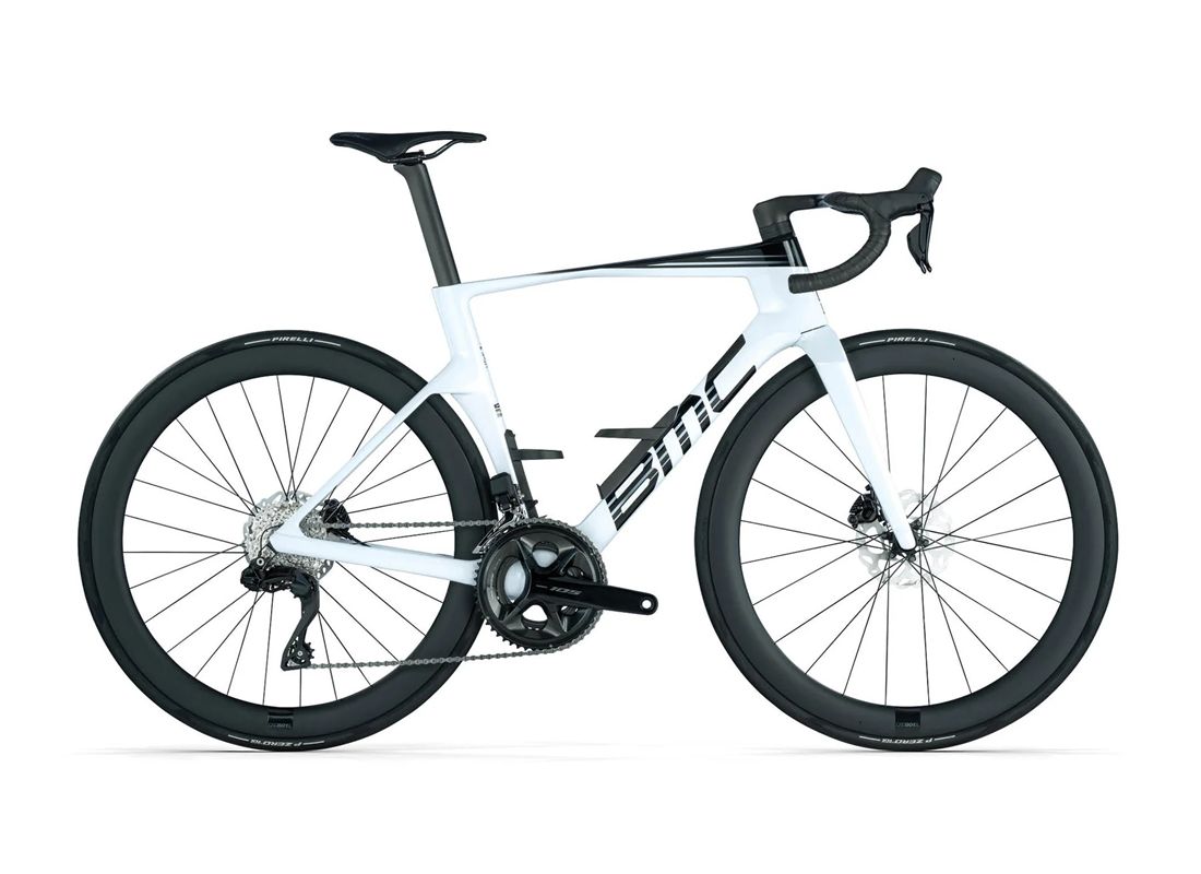 BMC TEAMMACHINE R FIVE BLANCO/NEGRO