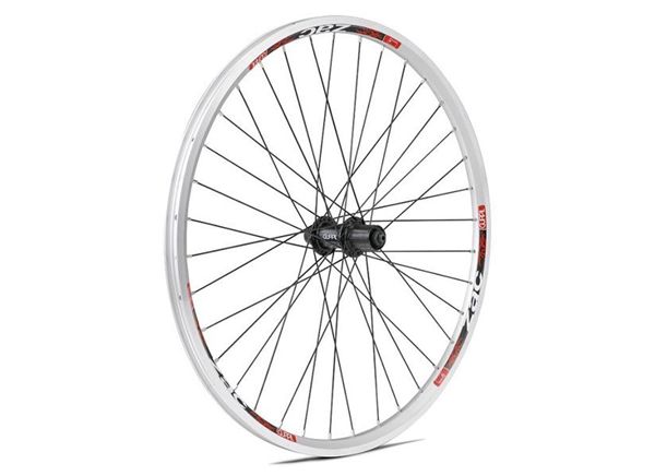 RUEDA GURPIL TRASERA 26X1.75 ZAC V-BRAKE CASSETTE PLATA