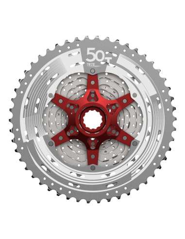 CASSETTE SUN RACE 11V 11-50D PLATA