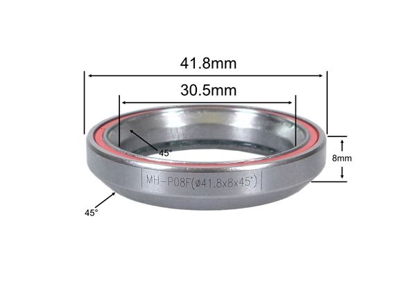 RODAMIENTO HDS SPECIALIZED 1-1/8 41.8X30.5X8MM 45X45 TARMAC