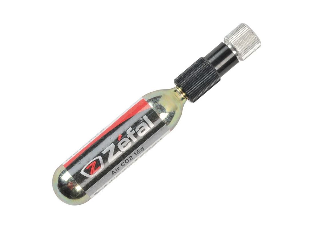 ADAPTADOR BOTELLAS CO2 ZEFAL REGULABLE + BOTELLA