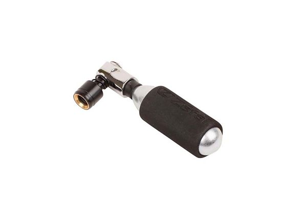 ADAPTADOR BOTELLAS CO2 ZEFAL REGULABLE ACODADO + BOTELLA