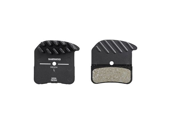 PASTILLAS FRENO SHIMANO E-MTB H03A-RF RESINA REFLIJERADAS