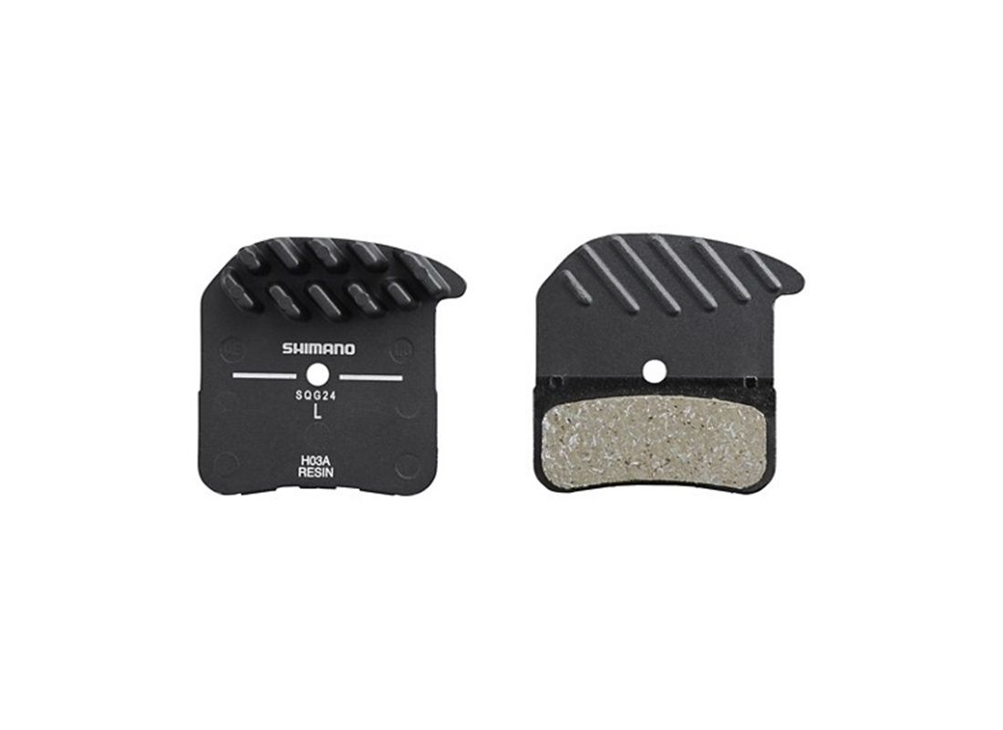 PASTILLAS FRENO SHIMANO E-MTB H03A-RF RESINA REFLIJERADAS