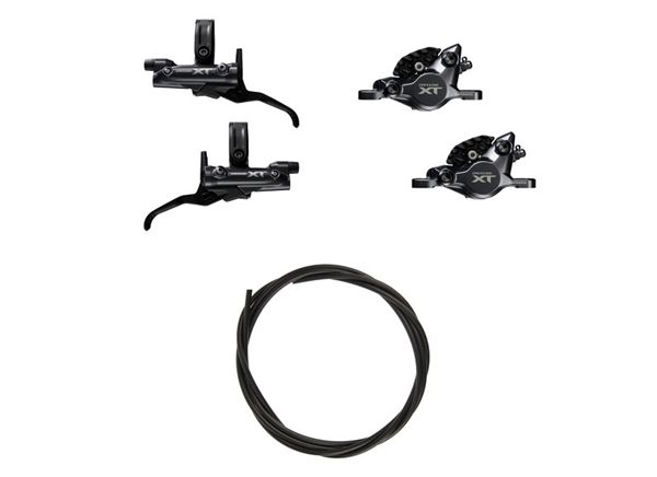 FRENO SHIMANO M8200 XT 2 PISTONES KIT+ ACEITE Y PASTILLAS