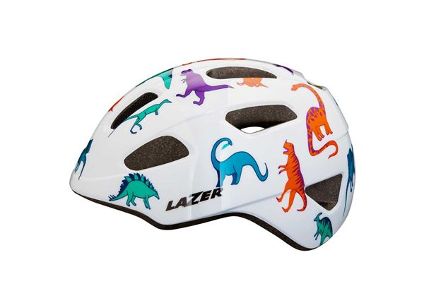 CASCO LAZER PNUT BLANCO DINOSAURIOS 1