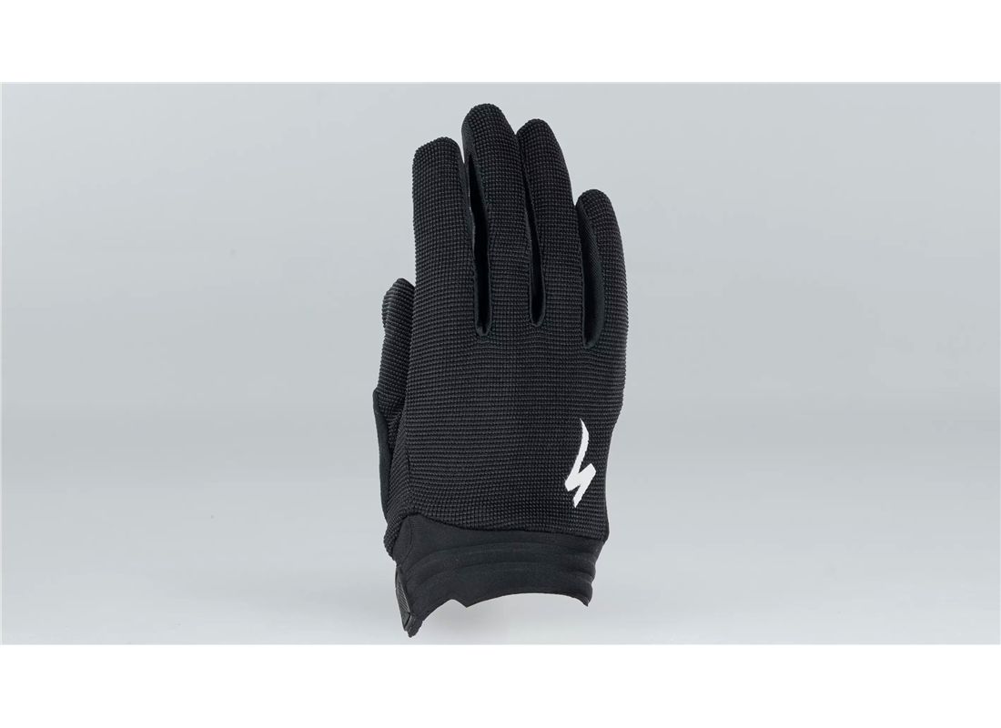 GUANTES SPECIALIZED TRAIL YOUTH LARGOS NEGRO