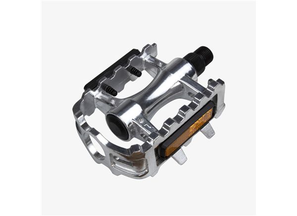 PEDALES ELTIN ALUMINIO NEGRO MTB