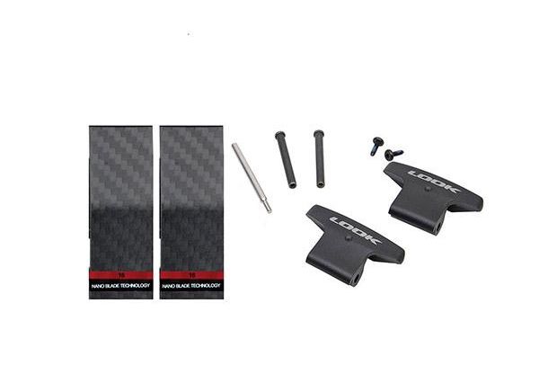 LAMINAS PEDALES LOOK KEO BLADE CARBON 16 + TAPA TR