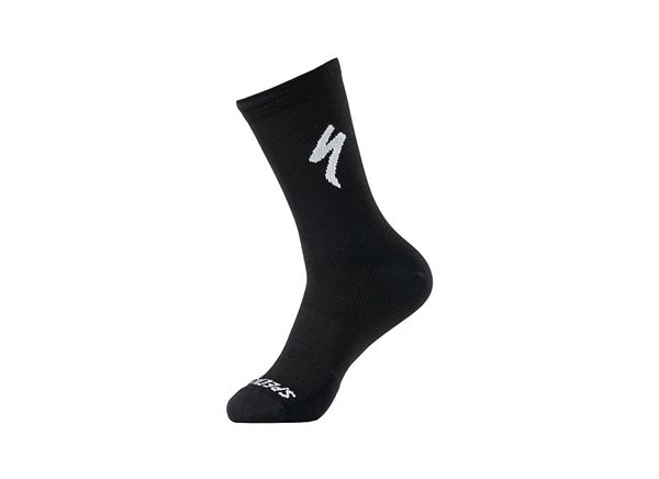 CALCETIN SPECIALIZED VENT TALL NEGRO/GRIS