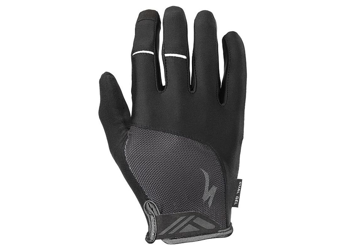 GUANTES SPECIALIZED BG DUAL GEL LARGOS NEGRO