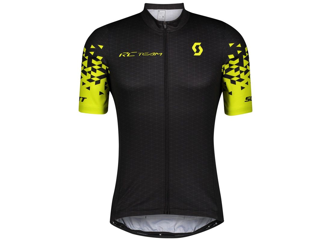 MAILLOT M/C SCOTT RC TEAM NEGRO/FLUOR